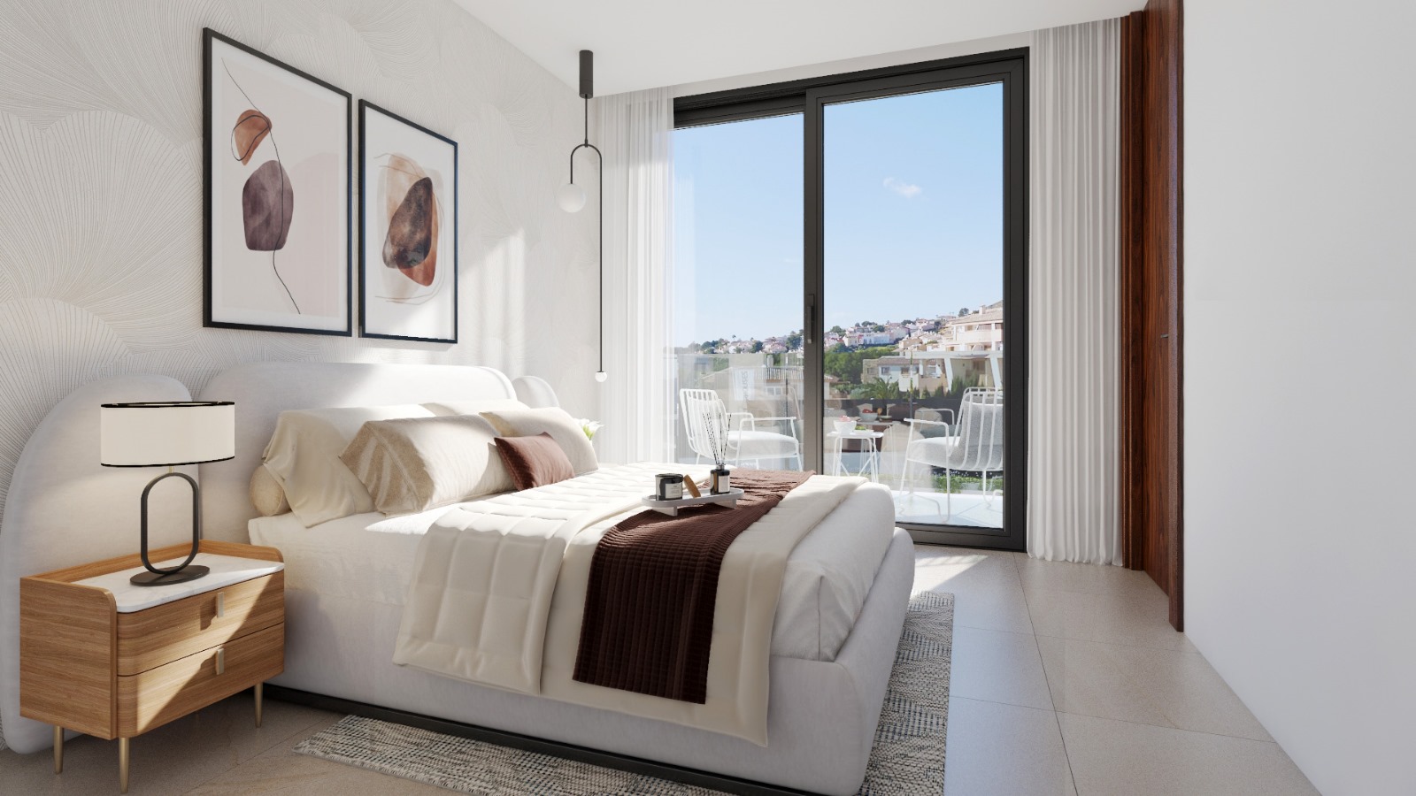 Reihenhäuser zu verkaufen in Finestrat, 3 Schlafzimmer, mit Pool