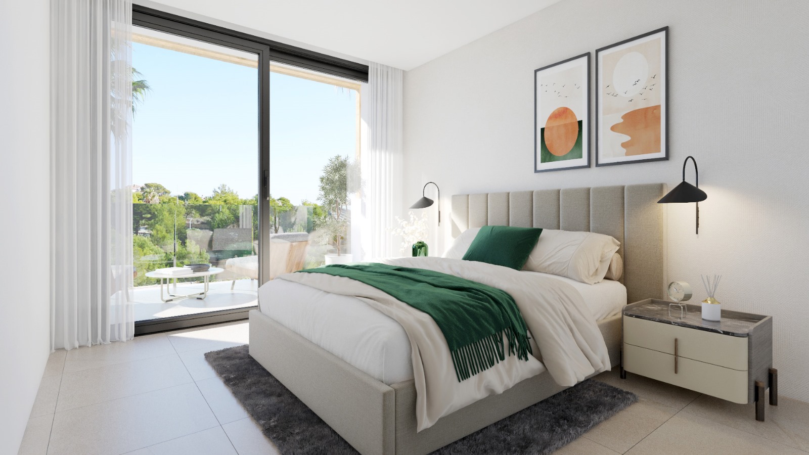 Reihenhäuser zu verkaufen in Finestrat, 3 Schlafzimmer, mit Pool