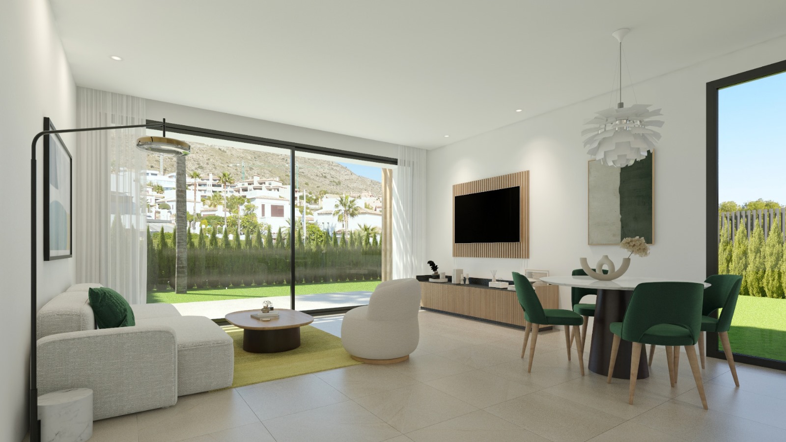 Reihenhäuser zu verkaufen in Finestrat, 3 Schlafzimmer, mit Pool
