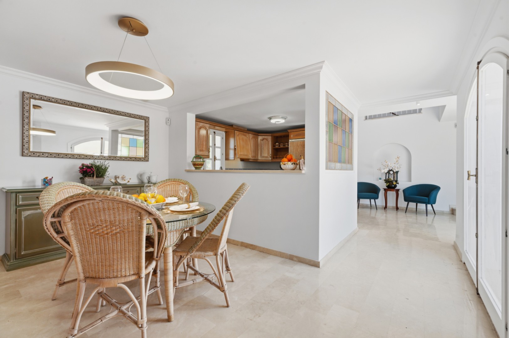 Villa en alquiler de temporada en Finestrat, Golf Bahía