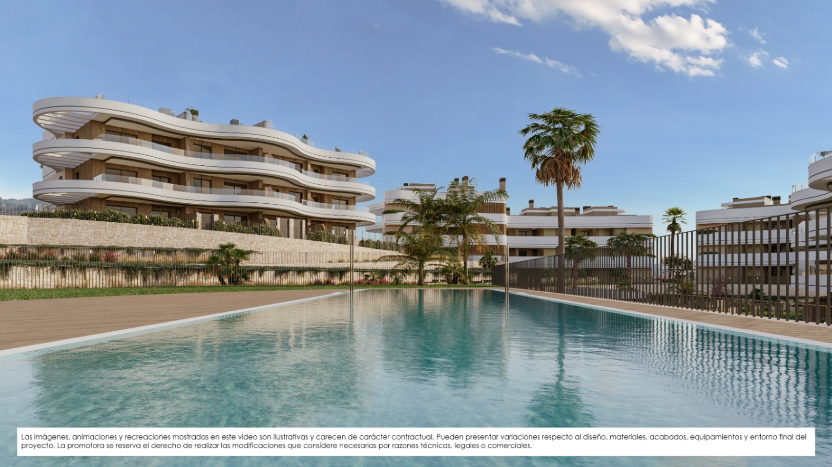 Appartement à Finestrat : 3 chambres et piscine commune.