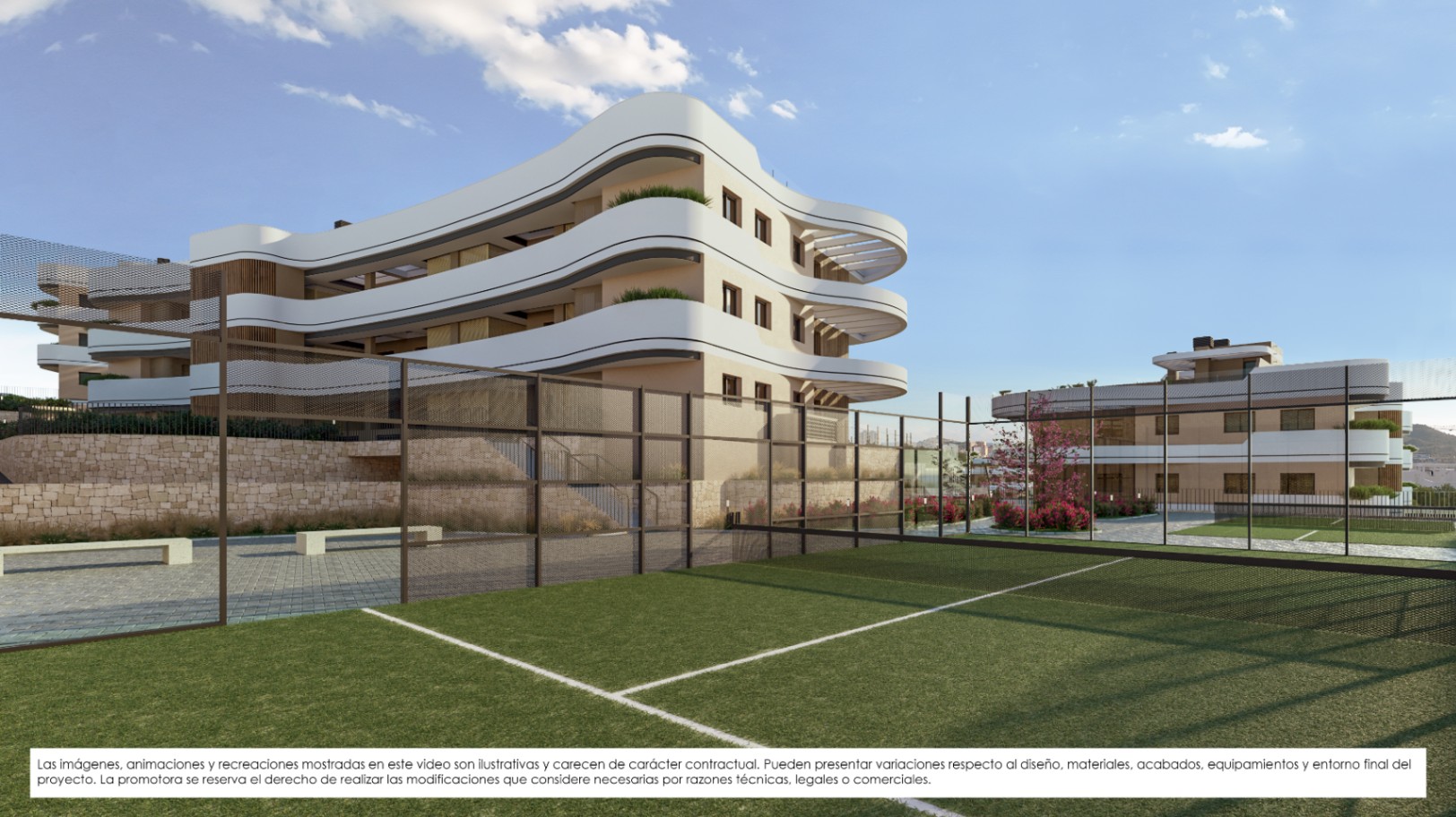 Appartement à Finestrat : 3 chambres et piscine commune.