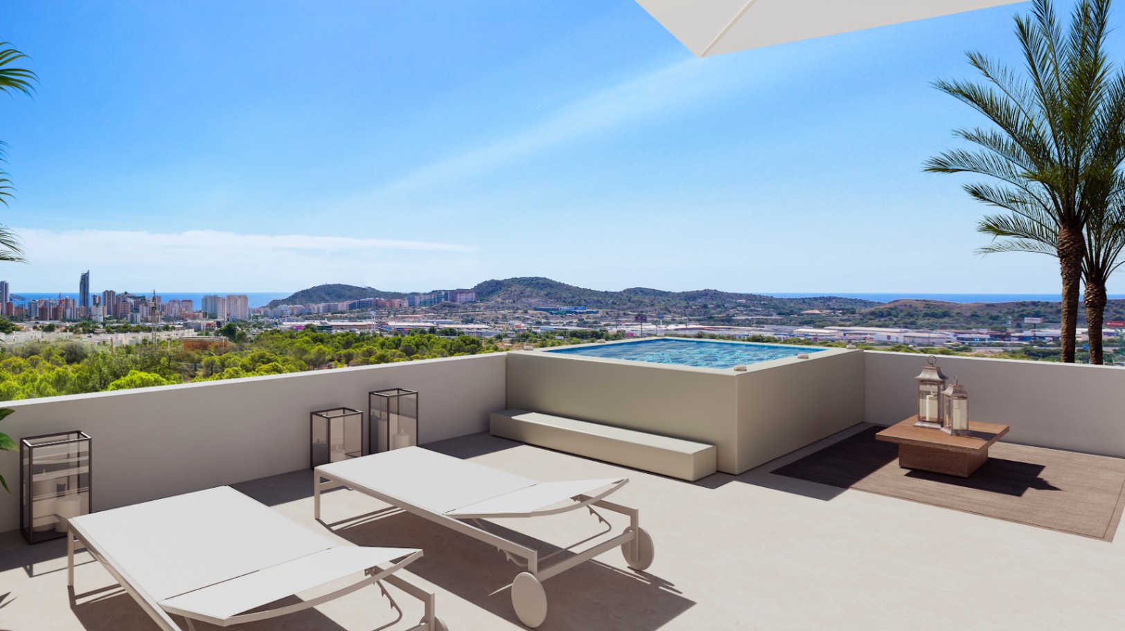 Appartement en vente à Finestrat : 2 chambres, piscine commune