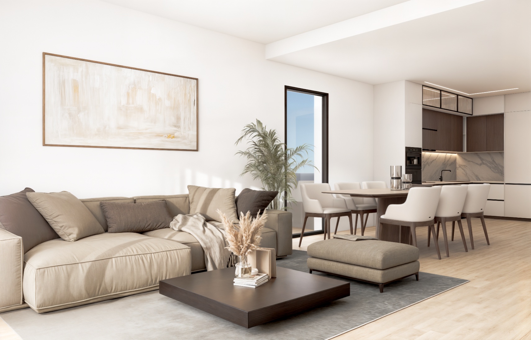 Ático de 2 dormitorios y 2 baños con terraza y solárium