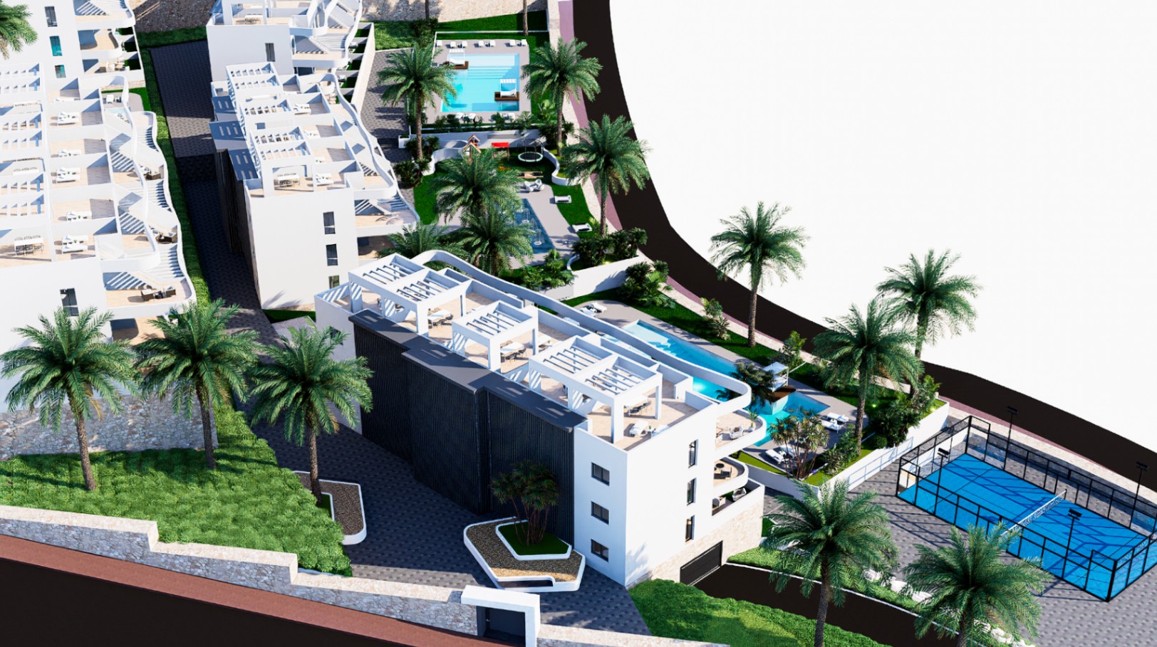 Ático de 2 dormitorios y 2 baños con terraza y solárium
